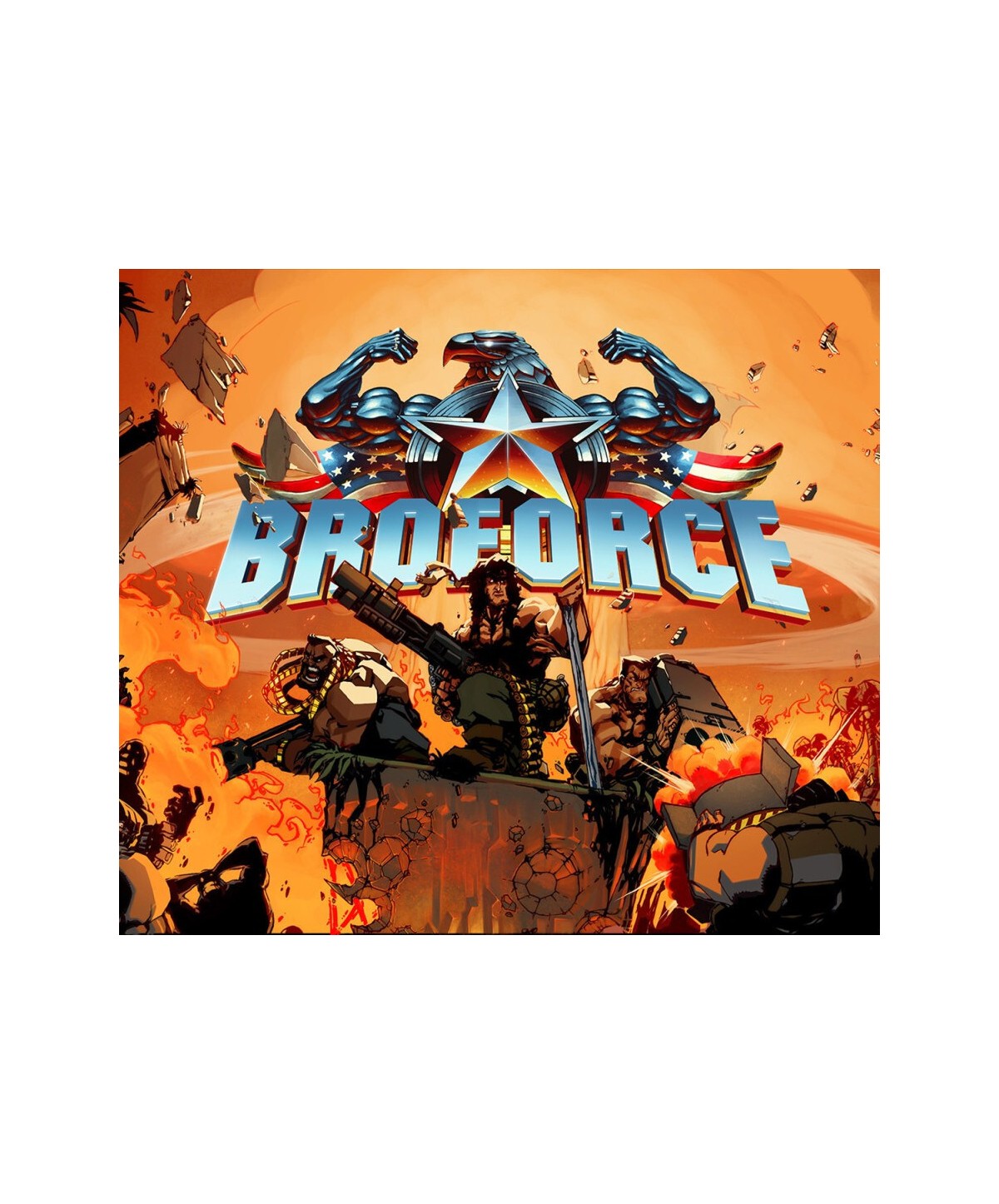 Broforce Gift Steam Key GLOBAL